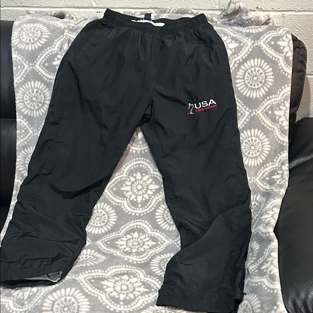 SportTek Ladies Black Track Pants